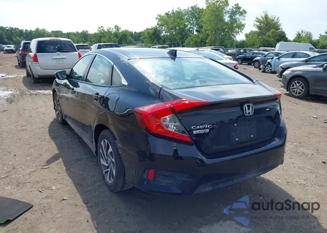 2018 Honda Civic Ex from USA, damaged, VIN 2HGFC2F74JH598934